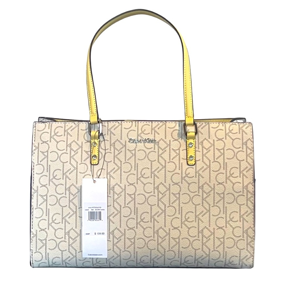 Calvin Klein Handbag with CK Monogram